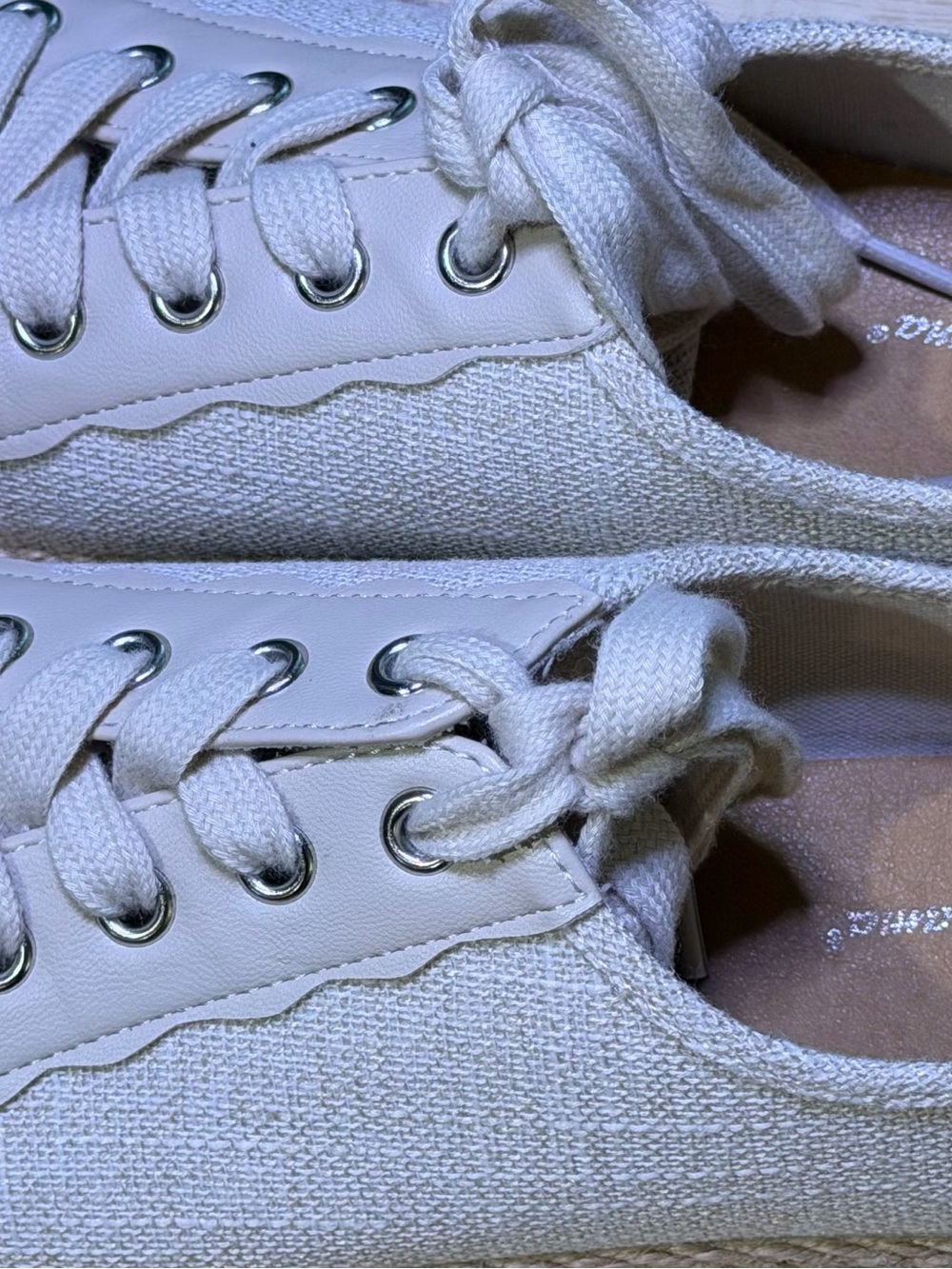 Tommy Bahama Espadrille Sneakers/Shoes 9 NEW Tan/Beige - Picture 4 of 8